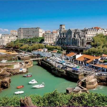 Studio Front De Mer Avec Piscine Et Balcon A Biarritz - Fr-1-3-412 Kültér fotó