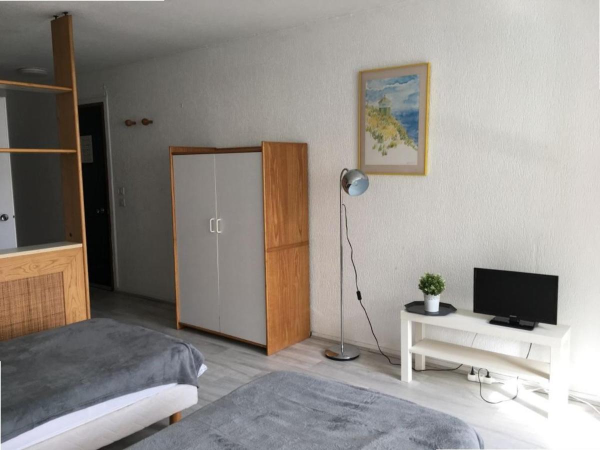 Studio Front De Mer Avec Piscine Et Balcon A Biarritz - Fr-1-3-412 Kültér fotó